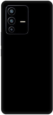 Vcare GadGets Glossy Black vivo V23 Pro 5G Mobile Skin(Glossy Black)