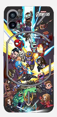 TJ CREATION NOTHING PHONE 1 Mobile Skin(Ultra Super Avengers Team Skin With High Matte Finish.)