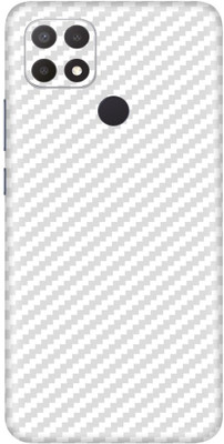 ARAYLE Oppo A15 Mobile Skin(Transparent 3D Carbon Fiber Edge To Ege)