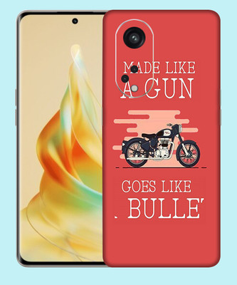 WeCre8 Skin's Oppo Reno 8T 5G Mobile Skin(Art Bullet Multicolor Mobile Skin)
