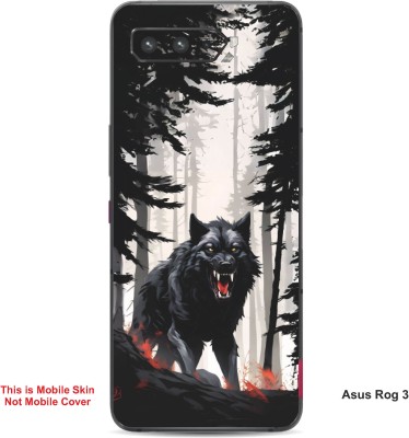 VYBE The Smart Choice Asus Rog 3 Wolf Embossed Mobile Skin(Bee Yellow 3)