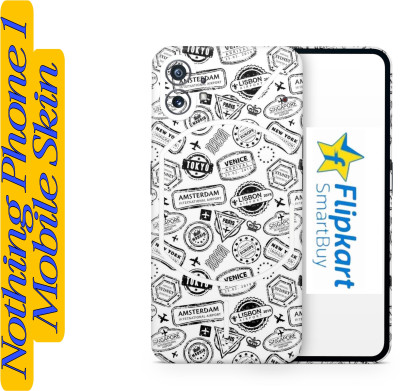 Flipkart SmartBuy nothing phone 1 skin ultra matte finish ready 2 used bh173amsterdam Mobile Skin(Multicolor)