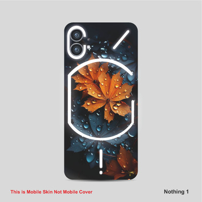 VYBE The Smart Choice Nothing 1 Pattern Mobile Skin Mobile Skin(Dark Grey Blue 6)