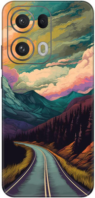 wrap craft OPPO RENO 13 PRO 5G Premium Vinyl BACK 134 Mobile Skin(Multicolor)