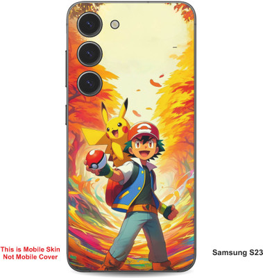 VYBE The Smart Choice Samsung S23 Pokemon Embossed Mobile Skin(Oasis 12)