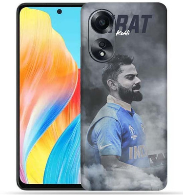 Satisfactory Oppo A58 4g, Kohli Poster Art, OggyBaba Mobile Skin(Multicolor Mobile Skin With camera)