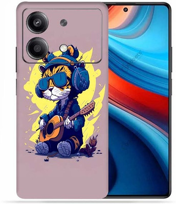 OggyBaba Poco X6 Neo 5g Mobile Skin(Gitaar Cat)