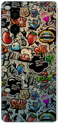 SKINADDA Poco M4 5G Premium Vinyl Mobile Skin(Multicolor)
