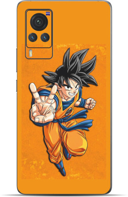 VYBE Vivo X60 Pro Goku Mobile Skin Mobile Skin(Gamboge 38)
