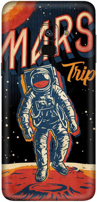 SKINADDA SAMSUNG GALAXY A8 2018 Premium Vinyl Mobile Skin(Multicolor)