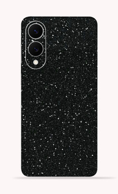 OggyBaba Samsung S25 edge 5g Mobile Skin(Black Gliter)