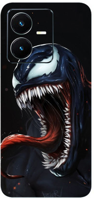 Pochanki Vivo Y22 Mobile Skin(Ultra Super Evil Venom Skin With Matte Finish.)