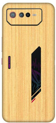 Vcare GadGets ROG Phone 6 5G Mobile Skin(Wooden)