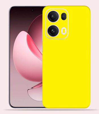 OggyBaba OggyBaba Oppo Reno 13 pro Mobile Skin(Yellow-Matte)