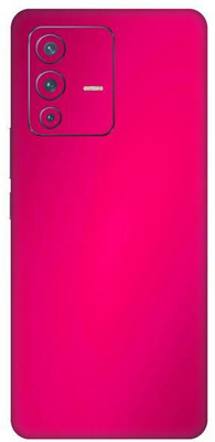 Vcare GadGets Metallic Pink Shining vivo V23 Pro 5G Mobile Skin(Metallic Pink Shining)