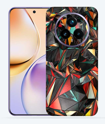 OggyBaba OggyBaba Realme 14 pro plus Mobile Skin(Polygon-Red)