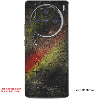 VYBE The Smart Choice Vivo X100 Pro Abstract Embossed Mobile Skin(Olive green 19)
