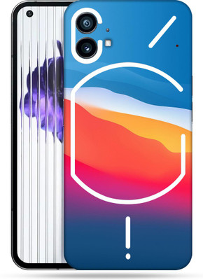 SkinoMania Nothing-Phone(1) Mobile Skin(Multicolor Cloud)