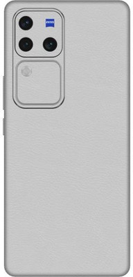 Vcare GadGets Leather White V30 Pro 5G Mobile Skin(Leather White)