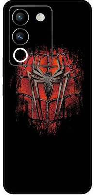 Vcare GadGets Black Red Colors Vivo Y200 5G Mobile Skin(Multicolor)