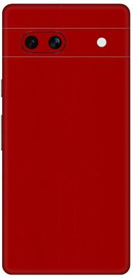 Vcare GadGets Pixel 7 A 5G With Logo Mobile Skin(Red)