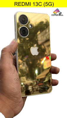 coverbell REDMI 13C 5G, POCO M6 5G, GOLD APPLE Mobile Skin(Gold)