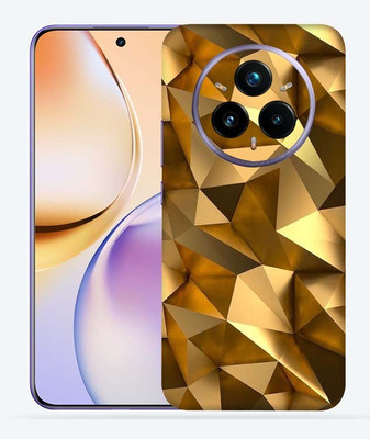 OggyBaba OggyBaba Realme 14 pro plus Mobile Skin(Golden-poly)