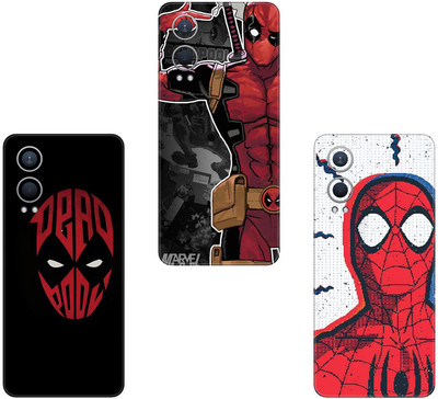 SKINFACTORY MOTOROLA EDGE 40 5G(PACK OF 3)Camera&Back Protector Premium Vinyl Mobile Skin(Multicolor)