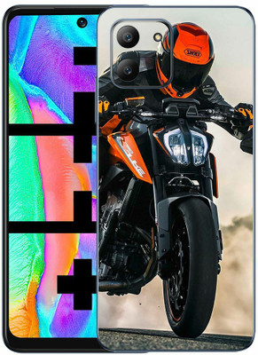 FCS Infinix Hot 11 Printed Back Skin Mobile Skin(Sports Bike Skin)