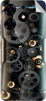 tiddler Tecno Pop 8 Mobile Skin(Black)