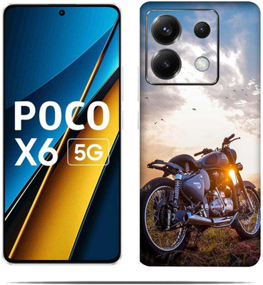 LAMHA Poco X6 5G.. Mobile Skin(Ultra Super Multicolor Skin With HiighQuality Matte Finish.)