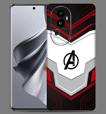 WeCre8 Skin's Oppo Reno 10 pro Plus 5g Mobile Skin(Avenger-Logo Mobile Skin)