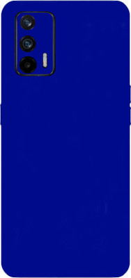 TJ CREATION Realme X7 MAX 5G Mobile Skin(Ultra Super Blue Matte With High Matte Finish.)