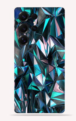 OggyBaba OggyBaba Samsung Galaxy S25 ultra Mobile Skin(Polygon-blue)
