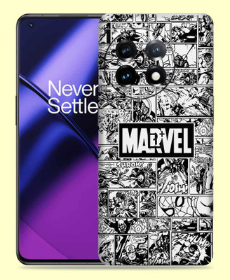 WeCre8 Skin's Oneplus 11R 5G Mobile Skin(Marvel Comic Multicolor Mobile Skin)