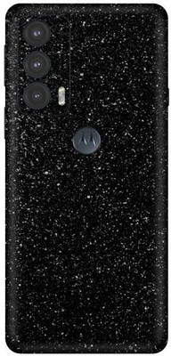 Vcare GadGets Moto Edge 20 5G Mobile Skin(Black)