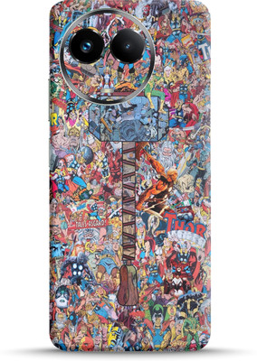 Designer Bazaar Realme Narzo 60X 5G Mobile Skin(Multicolor)