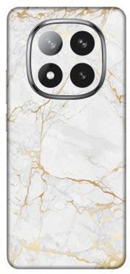 Vcare GadGets REDMI Note 14 Pro+ 5G Mobile Skin(Gold & Light Blue White)