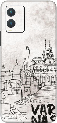 wrap craft VIVO T1X Premium Vinyl Mobile Skin(Multicolor)