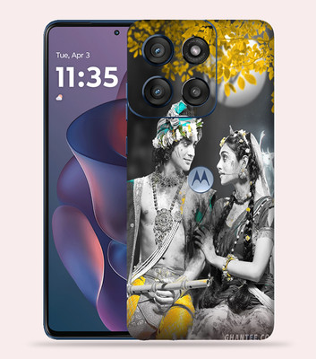 OggyBaba OggyBaba Moto G60 pro 5g Mobile Skin(Radha Krishna Vintage)