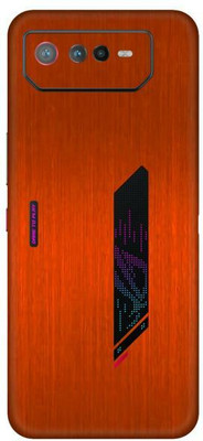 Vcare GadGets ROG Phone 6 5G Mobile Skin(Orange)