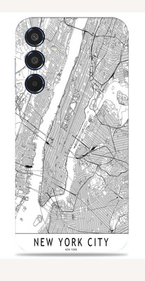 SkinoMania Samsung Galaxy M35 5G Mobile Skin(New York Map)