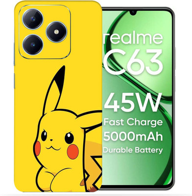 OggyBaba Realme C63 5g Mobile Skin(Cute-Pika)