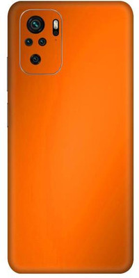 Vcare GadGets Redmi Note 10 S Mobile Skin(Metallic Orange Shining)