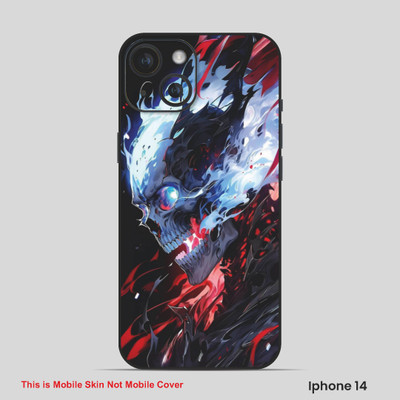 VYBE The Smart Choice iPhone 14 Horror Mobile Skin(Blue Angel 6)