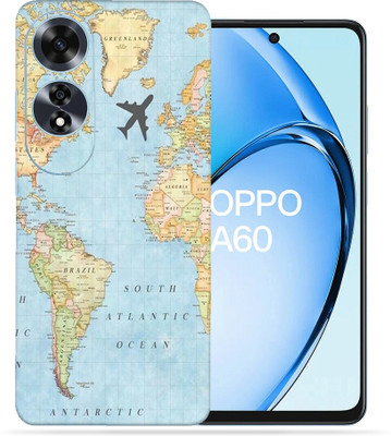 OggyBaba OggyBaba Oppo A60 Mobile Skin(Word Map)