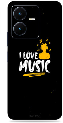 SkinoMania Vivo Y22 Mobile Skin(Multicolor Music Lover)