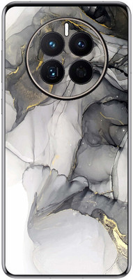 FCS Huawei Mate 50 Printed Back skin Mobile Skin(White Marble)
