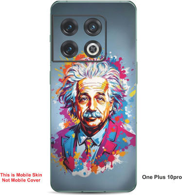 VYBE The Smart Choice One Plus 10 Pro Abstract Embossed Mobile Skin(Greenush Blue A8)