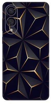 Vcare GadGets Galaxy S25 Edge (5G) Mobile Skin(Black & Gold)